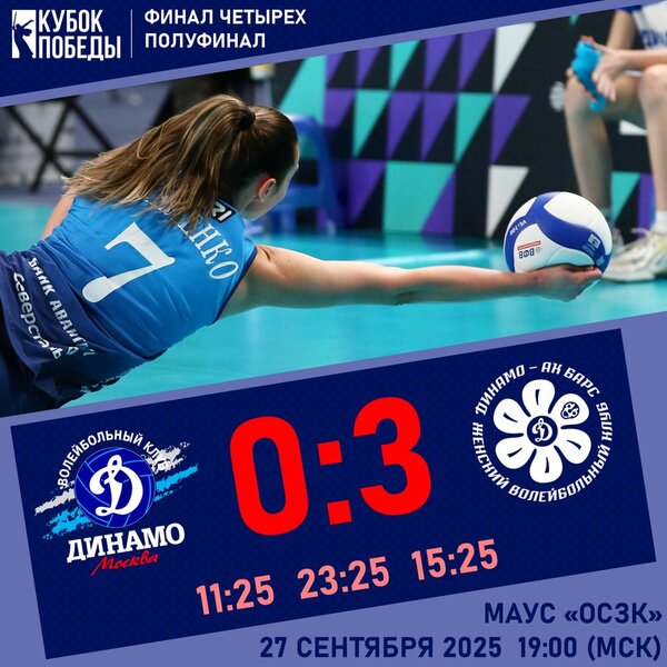 We'll play for the bronze medal in the Victory Cup