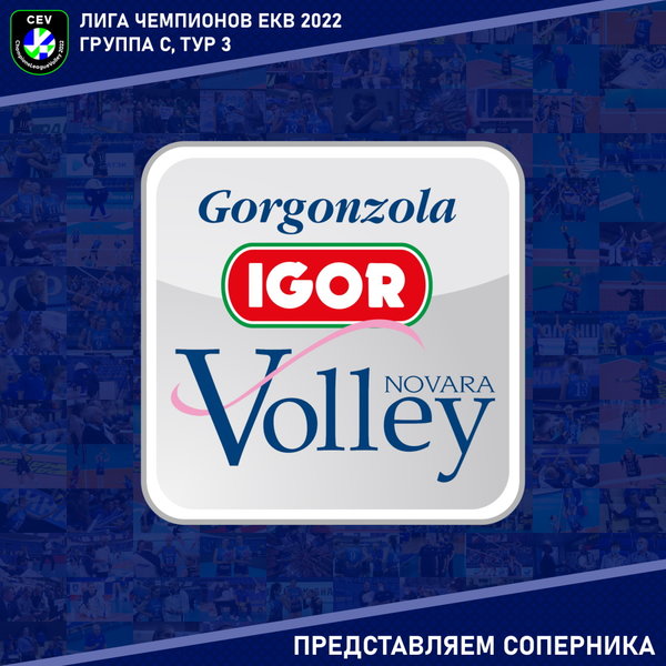 Лига Чемпионов, 3 тур, группа С. Представляем соперника: "Игор Горгонзола" Новара (Италия). 